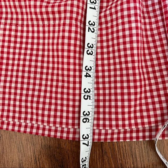Vintage Red & White Gingham Dress - Size Small/Medium - Picture 7 of 7